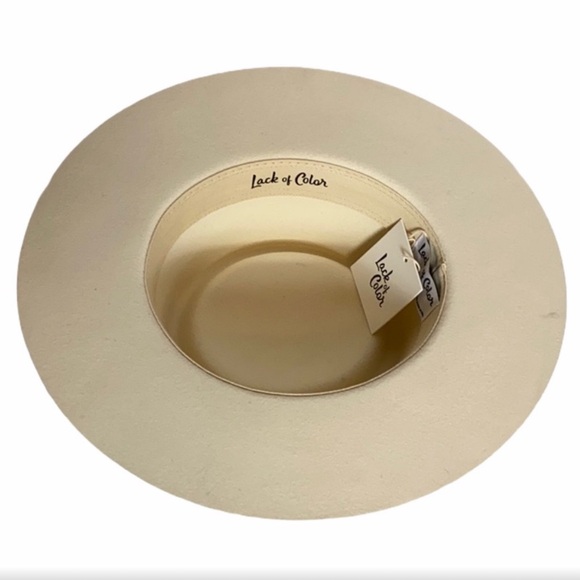 Lack of Color Lolita White Classic Wool Boater - Picture 6 of 7